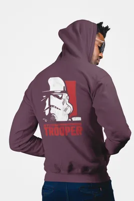 Produktbild von D&B Uni Hoodie ZIPMO00098 Star Wars Braun-Größe 2XL