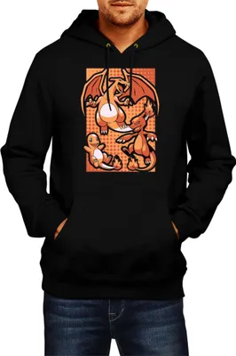Produktbild von Herren Kapuzenpullover Japan Manga Anime Comics Pokemon 020, Man XL / Schwarz