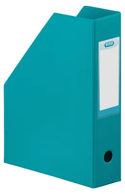 Produktbild von ELBA Fast 400080228 10 Stück Zeitschriftenständer 24 x 32 Rücken 7 cm türkis