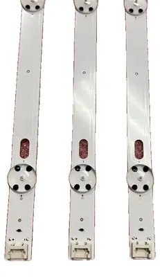 Image de Bande de rétroéclairage LED, 830 mm, 7 LED, 3 V, compatible avec différents modèles de téléviseurs, intensité réglable