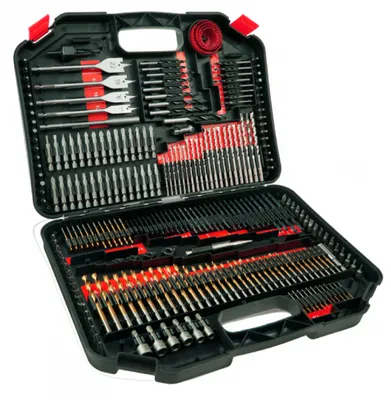 Produktbild von 246-teiliges Bit- und Bohrer-Set - DED18A11S246