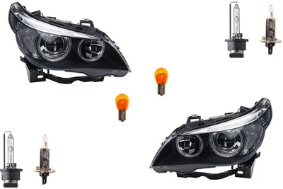 Produktbild von Johns, Scheinwerfer Xenon passend für BMW 5 E60 E61 05-07 Leuchtmittel Set Links Rechts 63127160193 63116933175 63127165567 6933175 7160193 7165567 63