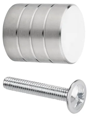 Produktbild von BRISTOL  Ø 30 mm Edelstahl gebürstet Edelstahlknopf SOTECH