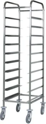 Produktbild von KBS Abräumwagen für 20 Tabletts GN 1/1 ohne Seitenwand 810x620x1750 mm