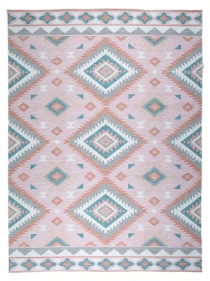Produktbild von Outdoor Teppich Boho - Vedra Aztec Rosa