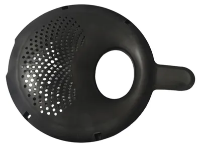 Produktbild von Abtropfsiebdeckel für Thermomix TM7 – Praktische Ausgießhilfe und Siebaufsatz mit Nachfüllöffnung für Küchenzubehör