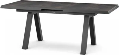 Produktbild von Siena Garden Tirana Ausziehtisch 160/200x90cm matt anthrazit /HPL