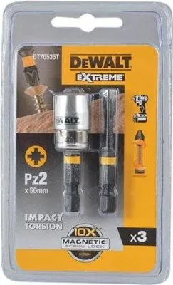 Productafbeelding van DeWALT DT70535T-QZ, 2 stuks, kruiskop, PZ 2, 50 mm