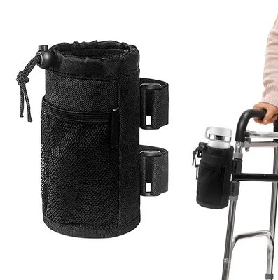 Immagine prodotto di Portabicchieri per sedia a rotelle e deambulatore, portabottiglie portatile, regolabile