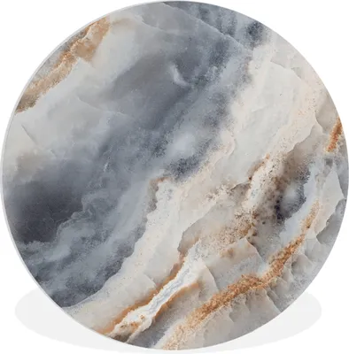 Produktbild von MuchoWow® - Schlafzimmer - Bilder - Der Kreis - Kunst für die Wohnung - Plastik - Kunstdruck - Wandbild