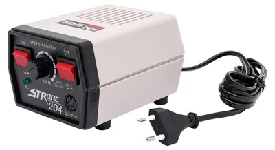 Zdjęcie produktu dla Elektryczna polerka, wysoka prędkość 35000 obr./min, kompaktowa konstrukcja stołowa, czarna i szaro-biała