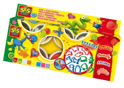 Produktbild von Plastilin-Set mit Schneidformen