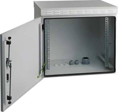 Productafbeelding van EFB Elektronik 691712IP55.1, Wandmontabele kast, 12U, 100 kg, Grijs