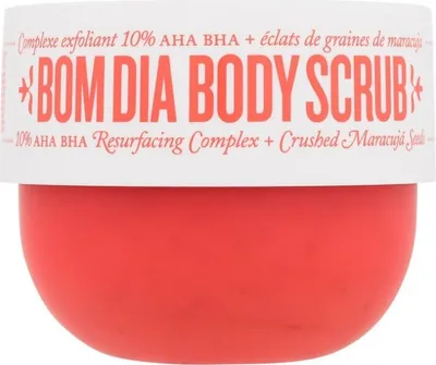 Zdjęcie produktu dla Sol de Janeiro 810912032675, Peeling do ciała, Kobiety, Złuszczanie, Wygładzający, Słoiczek, Kwiatowy, Gluten, Paraben