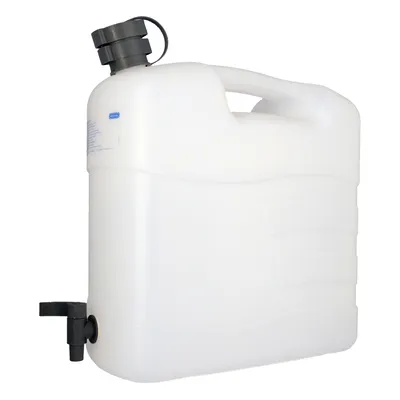 Produktbild von Pressol Wasserkanister-10 Liter aus Polyethylen | Lebensmittelecht | für Trinkwasser und flüssige Lebensmittel | flexibles Auslaufrohr mit integrierter Entlüftung