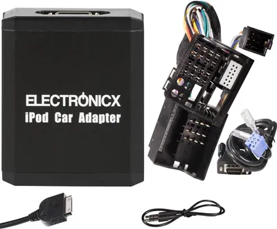 Produktbild von AUX-Adapter für iPhone und iPod (12-polig) von Renault ▶ CD-Wechsler  Megane, Scenic, Espace