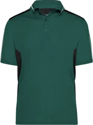 Produktbild von Craftsmen Poloshirt - STRONG - Funktions Polo dark-green/black, Gr. XS