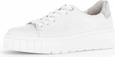 Produktbild von Gabor Sneaker 410.52, Glattleder, Weiß, Damen