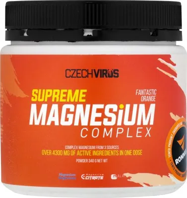 Obrázok produktu pre Supreme Magnesium Complex - 340 g, pomanč