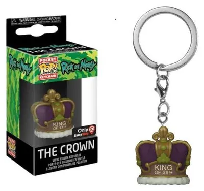 Image de Funko Pocket Pop! Animation : Rick et Morty - The Crown (Exclusivité Gamestop)