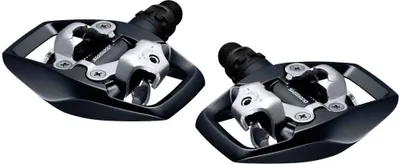 Produktbild von Shimano PD-ED500, Straßenfahrrad, Aluminium, Aluminium, Schwarz, Chromoly-Stahl 4140 (CrMo), Cliplose Pedale, 2 Stück(e)