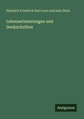 Produktbild von Lebenserinnerungen und Denkschriften