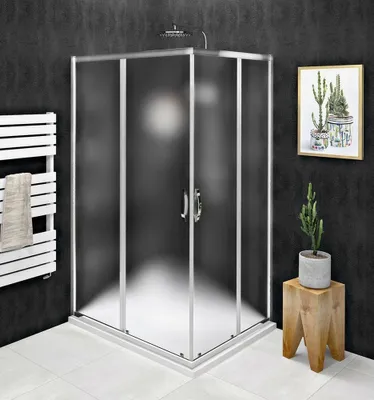 Obrázek produktu pro SIGMA SIMPLY Obdélníkový sprchový kout 1000x800 mm, provedení L/R, rohový vstup, cihlové sklo