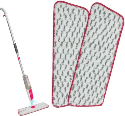 Productafbeelding van Vloerwisser reservehoes, 2-delige set, microvezel, wasbaar