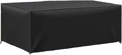 Zdjęcie produktu dla Pokrowiec ochronny na meble ogrodowe, wymiary 213 x 103 x 74 cm - Wodoodporny, wykonany z materiału Oxford 420D - Wytrzymały na rozdarcia - Idealny do ogrodu i tarasu