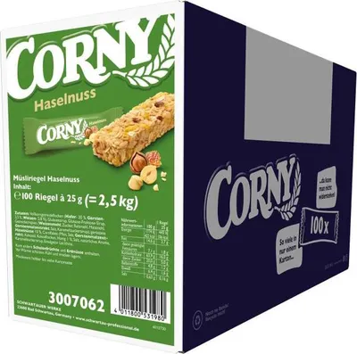 Produktbild von Corny Haselnuss 100x25g