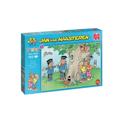 Immagine prodotto di Jumbo Spiele Jan van Haasteren Junior gioco a nascondino, puzzle per bambini, puzzle per bambini, gioco puzzle, 150 pezzi, 20058