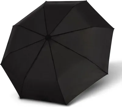 Produktbild von Knirps Taschenregenschirm Regenschirm A.400 Duomatic Black schwarz