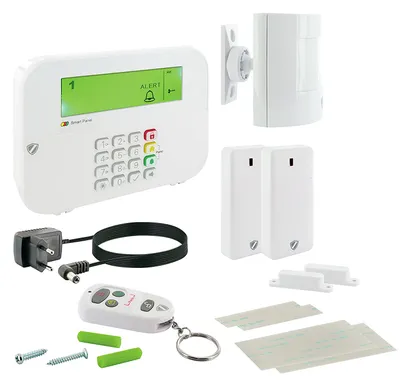 HUXGO HXA007 WiFi + GSM 4G Alarmanlage Für Haus & Wohnung - Smart Home Sicherheit Mit App & 9 Sensoren