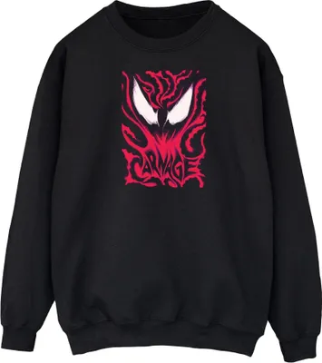 Produktbild von Marvel - "Carnage" Sweatshirt für Herren BI48758 (M) (Schwarz)
