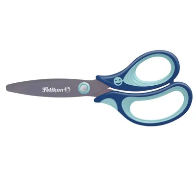 Produktbild von Pelikan Kinderschere griffix® blau-hellblau 14,0 cm