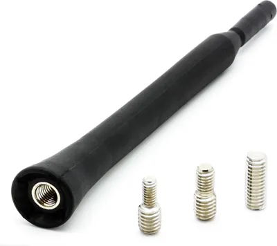 Produktbild von Auto Radio Stab Dach Antenne Universal 16cm Kurzstab Autoantenne Triplex FM AM