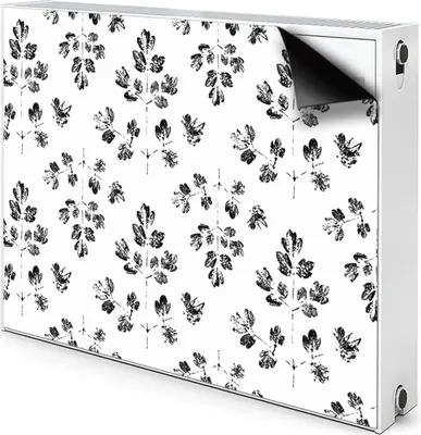 Produktbild von Magnet Verkleidung Abdeckung Heizkörperabdeckung Heizkörperabdeckung 80x60 cm  - Schwarz, Weiß, Muster
