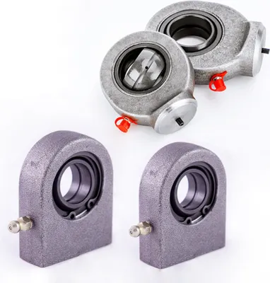 Produktbild von Hydraulikzylinder Befestigung Gelenkauge Anschweißauge Hydraulik GelenkkopfBall Joint FlatØ35