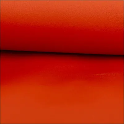 Produktbild von Kunstleder Stoff Meterware Polsterkunstleder Kreativleder orange 1,4m