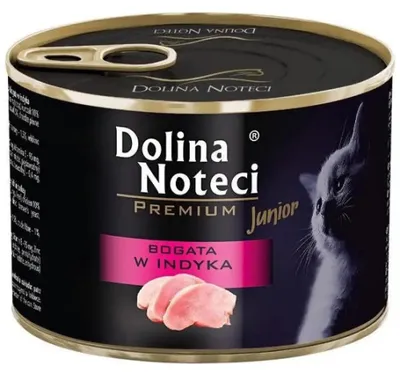 Zdjęcie produktu dla Dolina Noteci Premium Rich z indyką - mokra karma dla kotów - 185 g