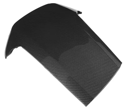 Image de Protection de remplacement pour le cadre du tableau de bord, le volant et la console centrale de la Honda Civic 10e génération (2016-2020), style fibre de carbone