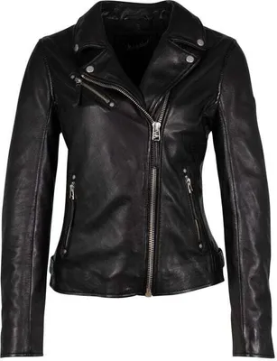 Produktbild von Mauritius Lederjacke Damen PGG W14 LEGV schwarz Basics 100% Leder M