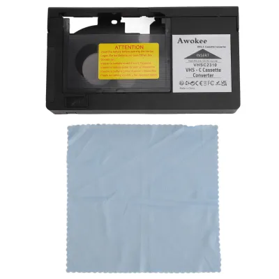 Obrázok produktu pre Adaptér na kazety videokamery Prehrávanie Nahrávanie Adaptér na videokazety Ovládanie jedným tlačidlom pre kazety S-VHS-C S-VHS