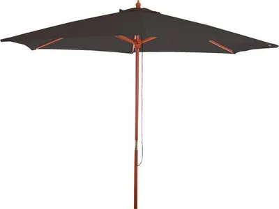 Productafbeelding van Parasol Lissabon, tuinpaviljoen, marktkraam, diameter 3 meter, polyester/hout, crème kleur