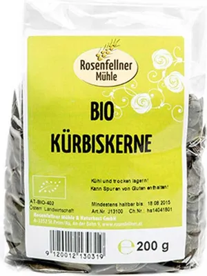 Produktbild von Kürbiskerne 200g - 10er Vorteilspack von Rosenfellner Mühle
