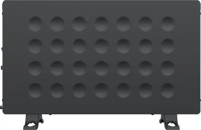 Produktbild von Auronic Konvektorheizung - 2000W - Mit integriertem Ventilator - Elektroheizung - Heizgerät - Schwarz