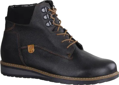 Produktbild von Waldläufer Havida 379802-001 Boots, Damen, Schwarz, Leder, gefüttert, - Damenschuhe Bequeme Stiefel / Stiefeletten, Schwarz, leder (porto denver)