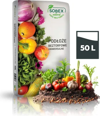 Produktbild von Universelle Torffreie Blumenerde – Nachhaltiges Substrat - 50L