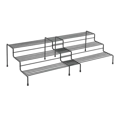 Produktbild von METALTEX 361373000 X-Tend Gewürzregal Lava 3-Etg. 28 x 23 x 13 cm TouchTherm, matt schwarz