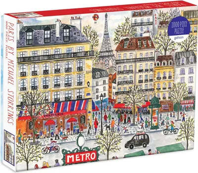 Produktbild von Michael Storrings Paris 1000 Piece Puzzle